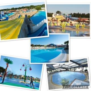 Mobilhome K69 Les Charmettes Les Mathes Bagian luar foto